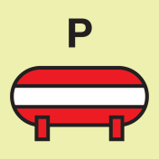 IMO Sign Fixed Powder Extinguishing Installation