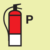 IMO Sign Powder Fire Extinguisher