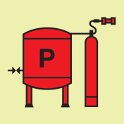 IMO Sign Powder Installation