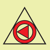 IMO Sign Remote control emergency fire pump