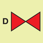 IMO Sign Section Valves Drenching