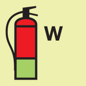 IMO Sign Water Fire Extinguisher