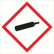 Magneet met pictogram "Gashouder onder druk" - GHS04