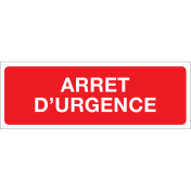 Panneau Arret d'Urgence