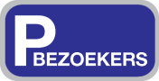 Parkeerbord "Bezoekers" aluminium 400x200mm