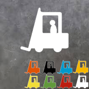 PictoRoute vloersticker Heftruck