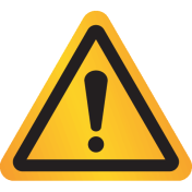 Sticker Algemeen gevaar reflecterend - ISO7010 - W001