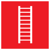 Sticker met pictogram 