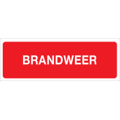 Brandweer (Sticker)