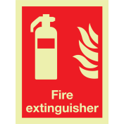 IMO Sign and text Fire Extinguisher