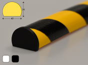 Eindkap stootband type C