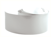 Zelfklevende tape reflecterend wit 20mm