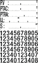 Tarra sets voor het maximale toelaatbare gewicht transport