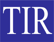 TIR bord verzegeld transport blauw