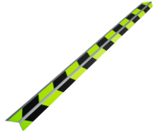 Trapneus aluminium fotoluminescerend gestreept anti-slip