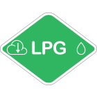 Brandstof Label LPG ISO 17840-4