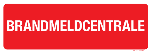 Brandmeldcentrale (Sticker)