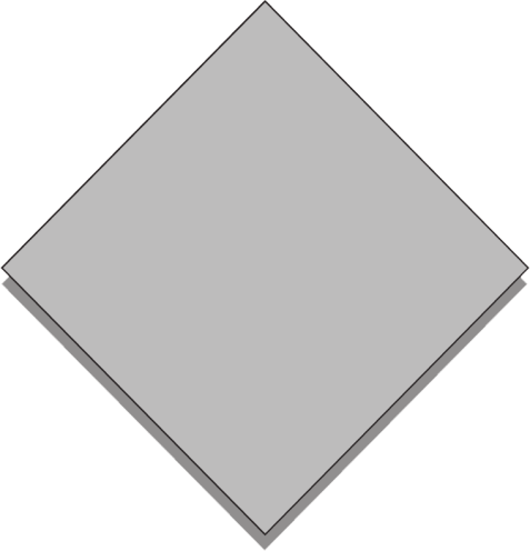 Blanco plaathouder voor gevaarsetiket (Kunststof bord)