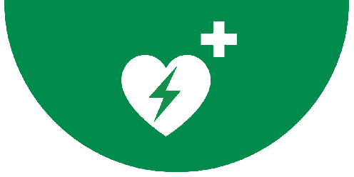 Vloersticker AED ISO7010