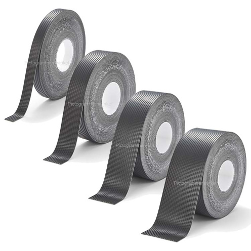 Antislip rubbertape op rol zwart