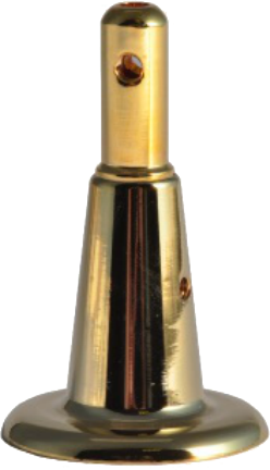 Plafondbevestiging verguld