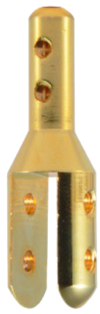 Paneelbevestiging verguld