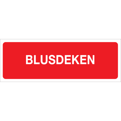 Blusdeken (bordje)