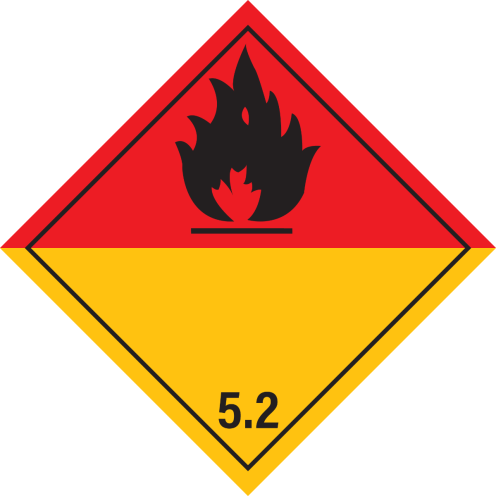 Bord Organische Peroxiden 5.2 - ADR, ADN, IMO, IMDG, RID en IATA