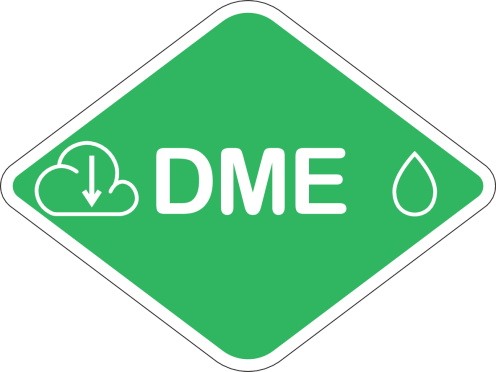 Brandstof Label DME ISO 17840-4