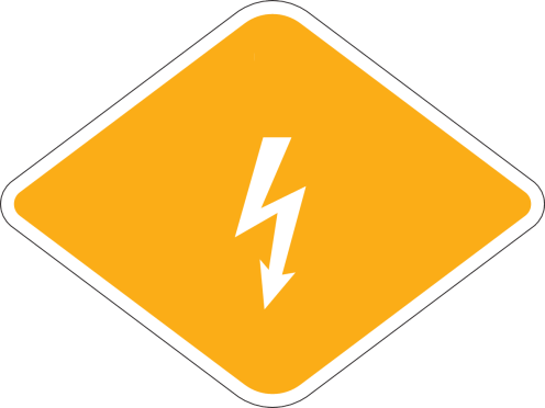 Brandstofsticker Elektrisch