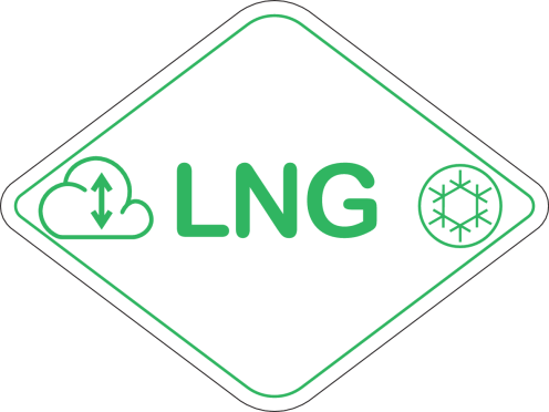 Brandstof Label LNG ISO 17840-4