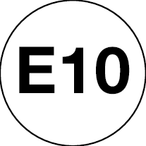 Brandstofsticker E10