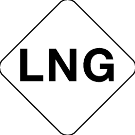 Brandstofsticker LNG