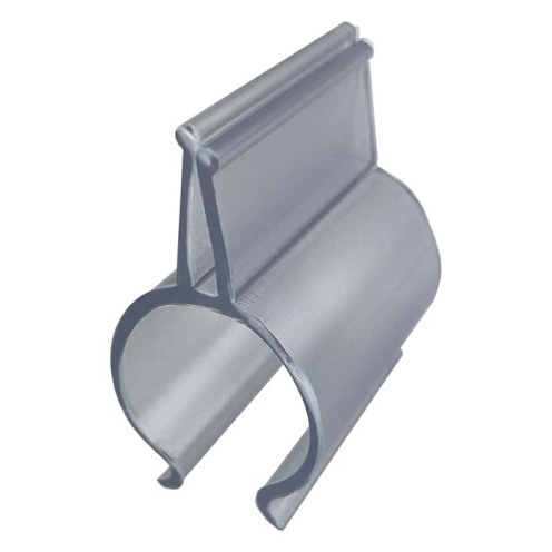 Kunststof buisclip met houder