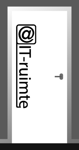 Deursticker ICT ruimte