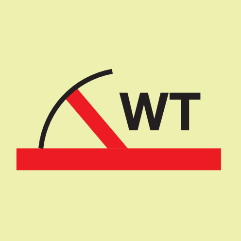 IMO Sign "A" class watertight fire door