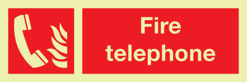 IMO Sign and text Fire Telephone