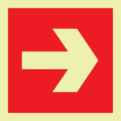 IMO Sign Arrow 