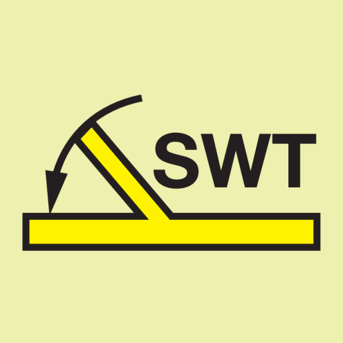 IMO Sign "B" class self closing semi-watertight fire door