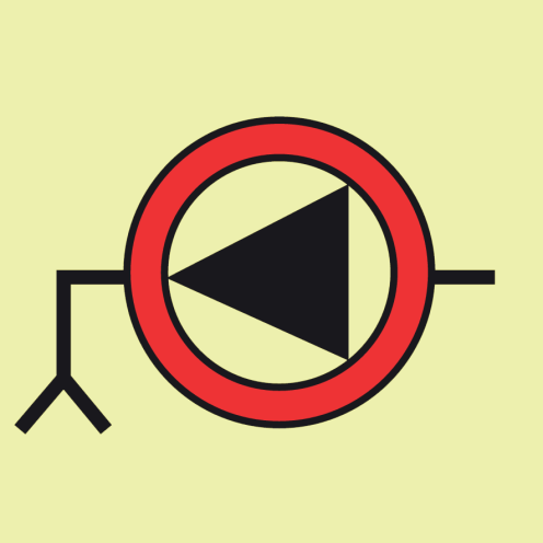 IMO Sign Emergency Bilge