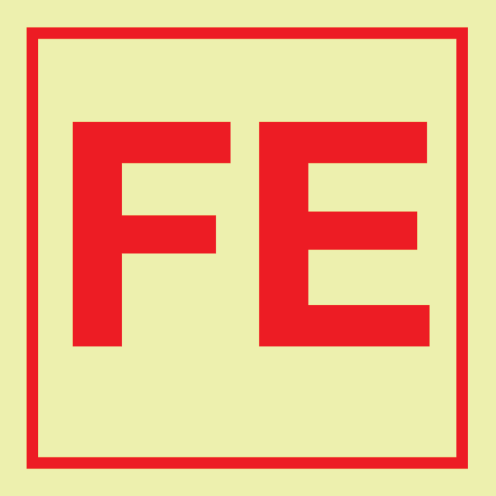 IMO Sign Fireman's outfit locker