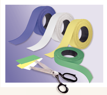 Voorgesneden magnetische etiketten