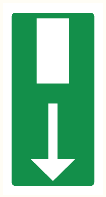 Nooduitgang (bordje)