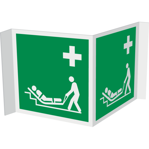 Panorama bord evacuatie matras