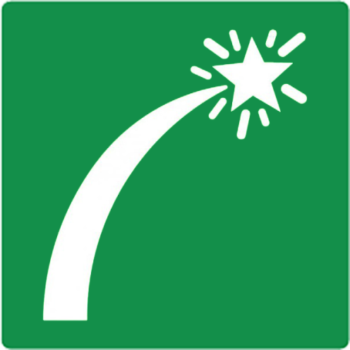 Bord met pictogram noodsignaal ISO 7010