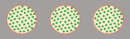 Punt (Sticker fotoluminescerend antislip)