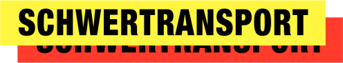 Signalisatie voor Schwertransport