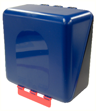 Secubox midi blanco blauw