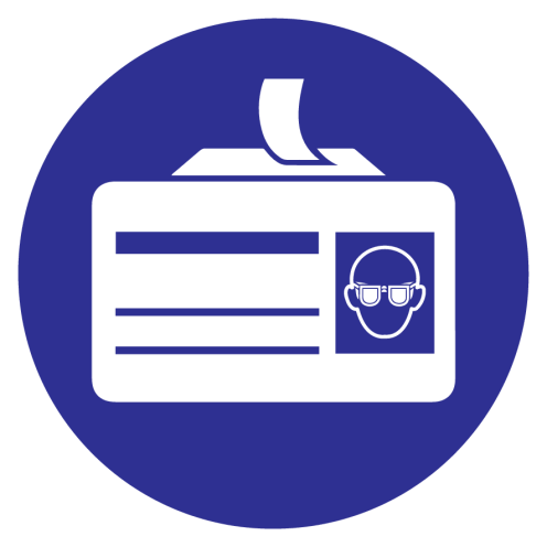 Sticker Badge verplicht