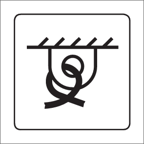 Sticker bevestigingspunt volgens ISO 7000